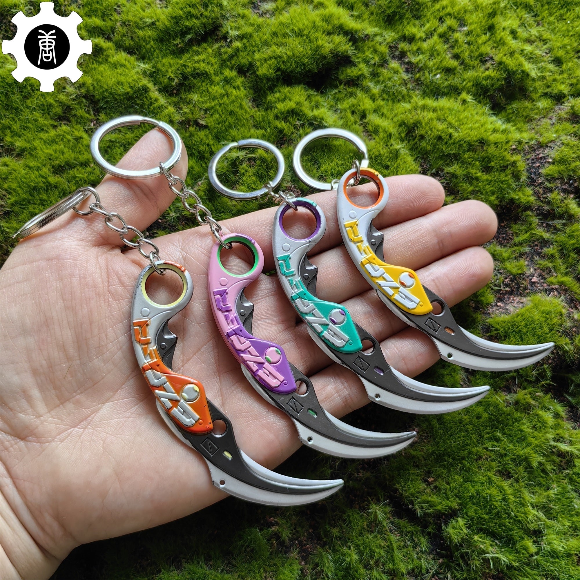 Metal Velocity Karambit Tiny Keychain Pendant 4 In 1 Pack - Tophatter Daily Deals