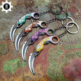 Metal Velocity Karambit Tiny Keychain Pendant - Tophatter Daily Deals