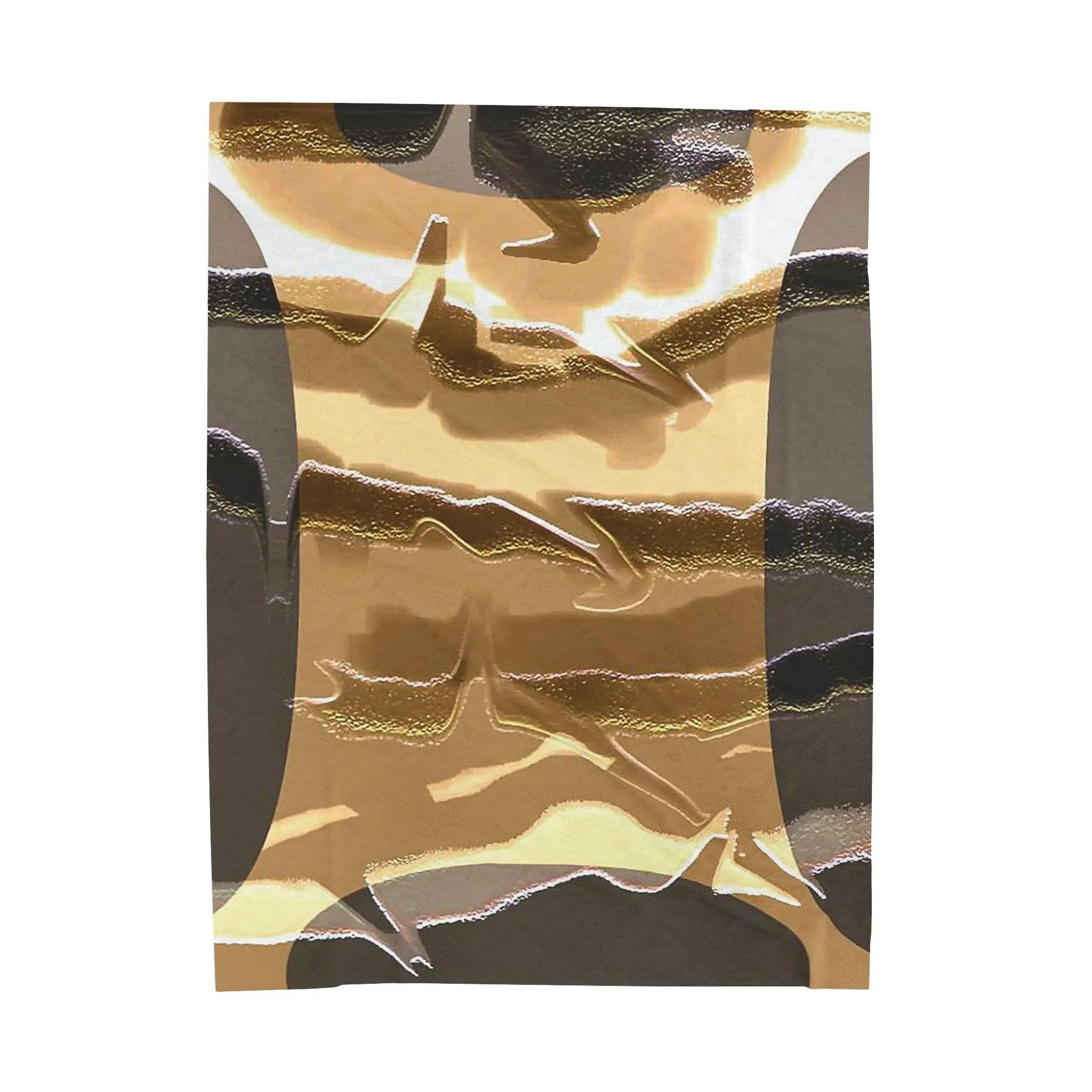 Velveteen Plush Blanket 60" × 80" All Over Prints - Tophatter Daily Deals
