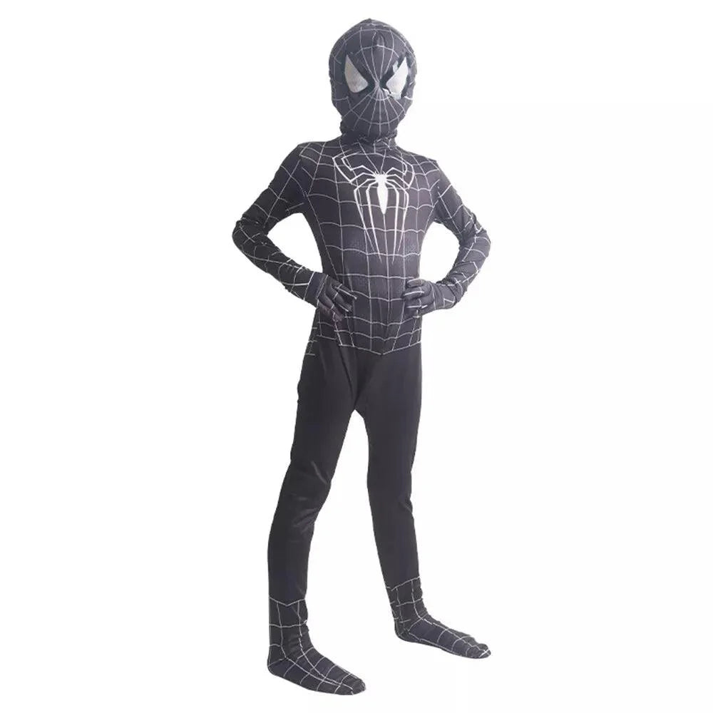 Spider Man Costume - Kids Spiderman Boy Miles Morales Tobey Maguire Outfits Jumpsuit Cosplay Costume Venom Festive & Franchise - Tophatter Daily Deals