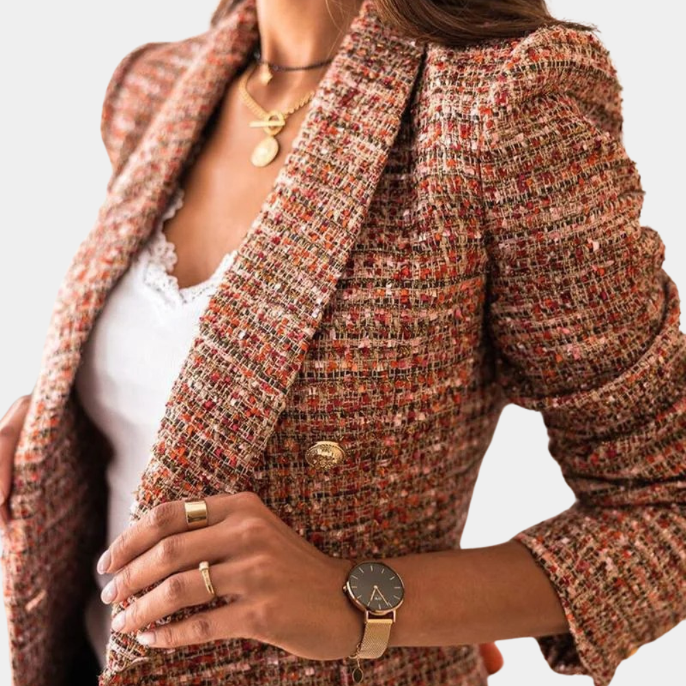 Versatile women’s blazer – chic tailored design, durable fabric, for work or casual outings Women's Blazers - Tophatter Daily Deals