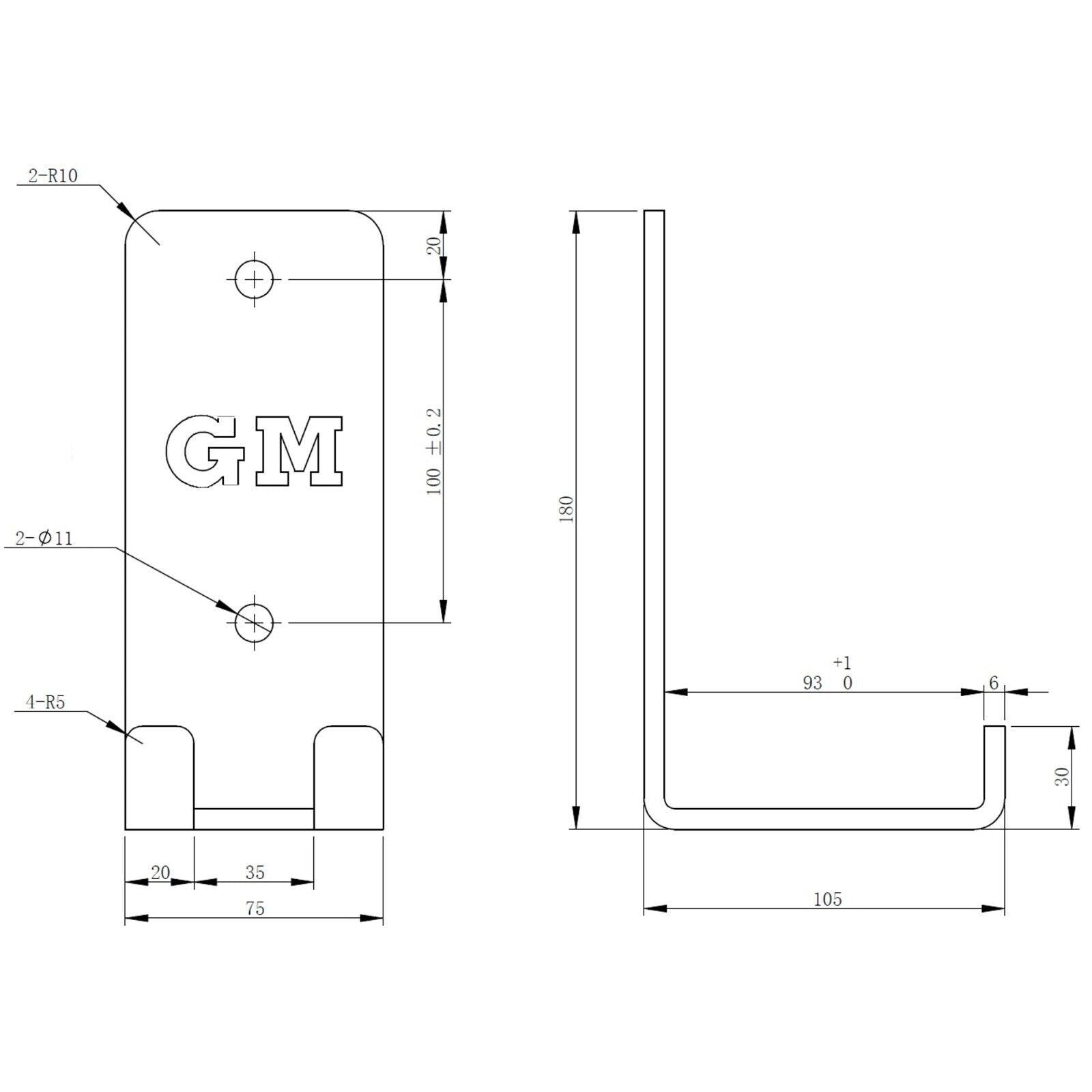 Barbell Storage Racks - Vertical Wall Mount Barbell Bracket Rack Weight Lifting Bar Holder Exercise & Fitness - Tophatter Daily Deals
