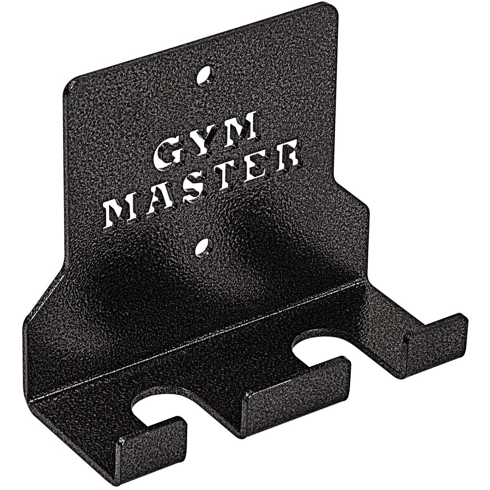 Barbell Storage Racks - Vertical Wall Mount Barbell Bracket Rack Weight Lifting Bar Holder 2 Bar Storage Rack Exercise & Fitness - Tophatter Daily Deals