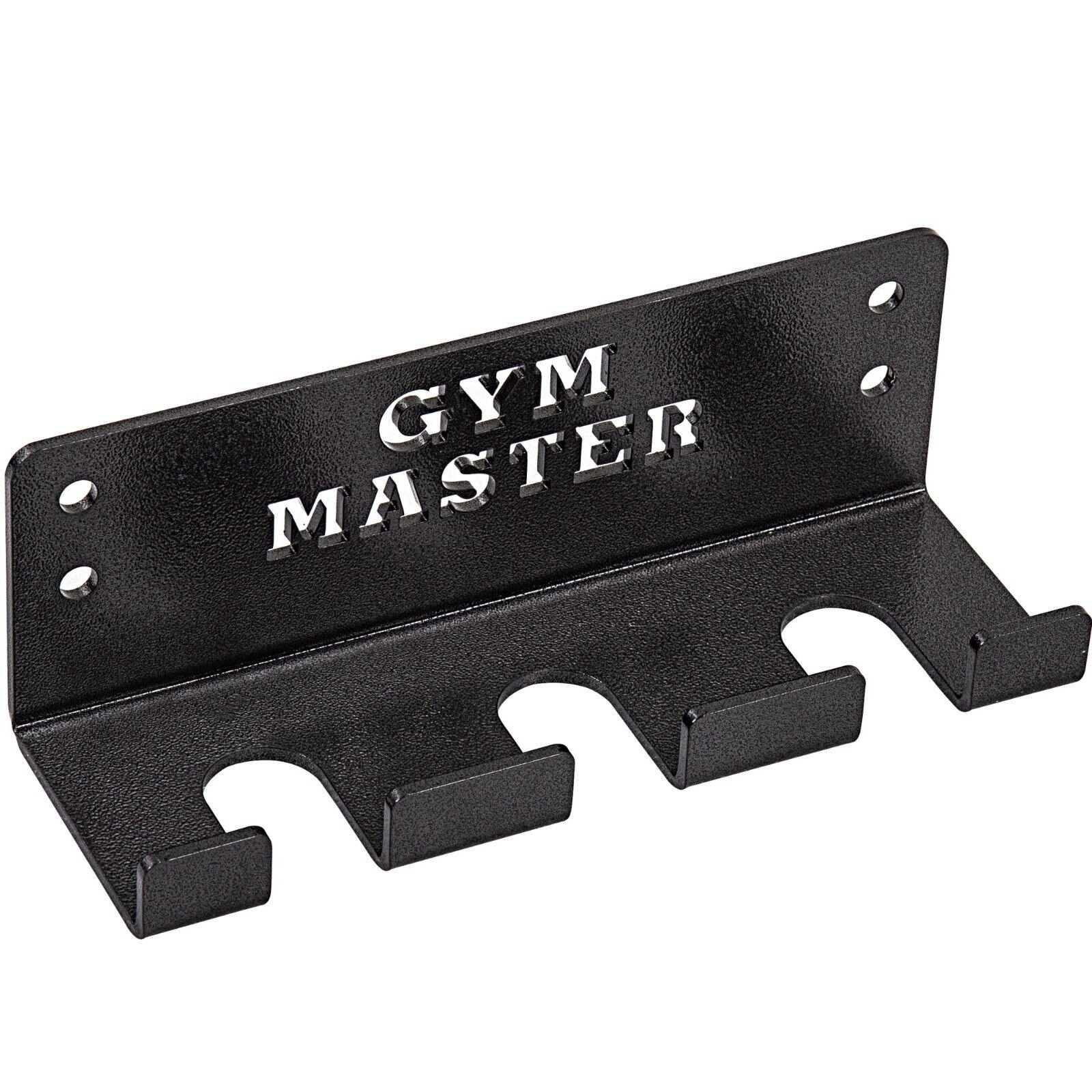Barbell Storage Racks - Vertical Wall Mount Barbell Bracket Rack Weight Lifting Bar Holder 3 Bar Storage Rack Exercise & Fitness - Tophatter Daily Deals