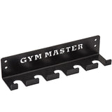 Barbell Storage Racks - Vertical Wall Mount Barbell Bracket Rack Weight Lifting Bar Holder 5 Bar Storage Rack Exercise & Fitness - Tophatter Daily Deals