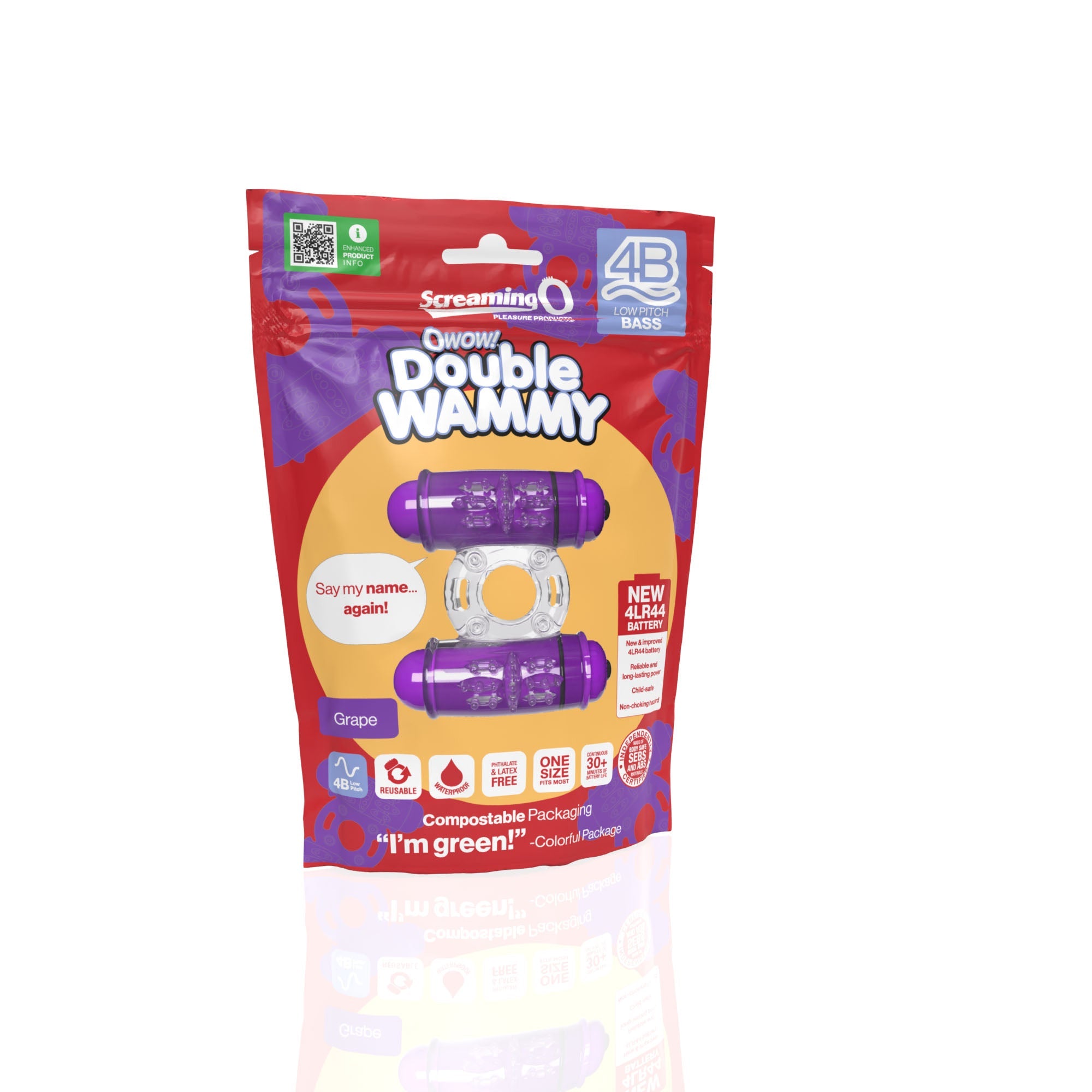 Double Wammy 4B Low Pitch Bass > Sex Toys > Couples Toys - Tophatter Daily Deals
