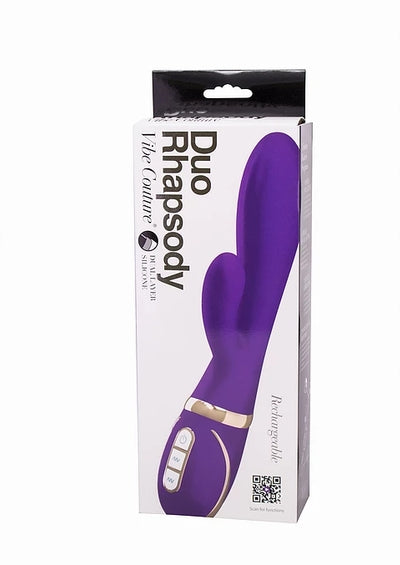Vibe Couture Duo Rhapsody Purple Vibrator Set > Vibrators > Ladies > Rabbit - Tophatter Daily Deals