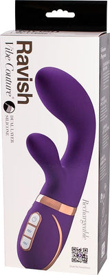 Vibe Couture Ravish Purple Vibrator > Vibrators > Ladies > Rabbit Multi - Tophatter Daily Deals