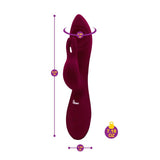 Viben Pzazz Thumping Rabbit Ruby > Vibrators > Ladies > Rabbit - Tophatter Daily Deals