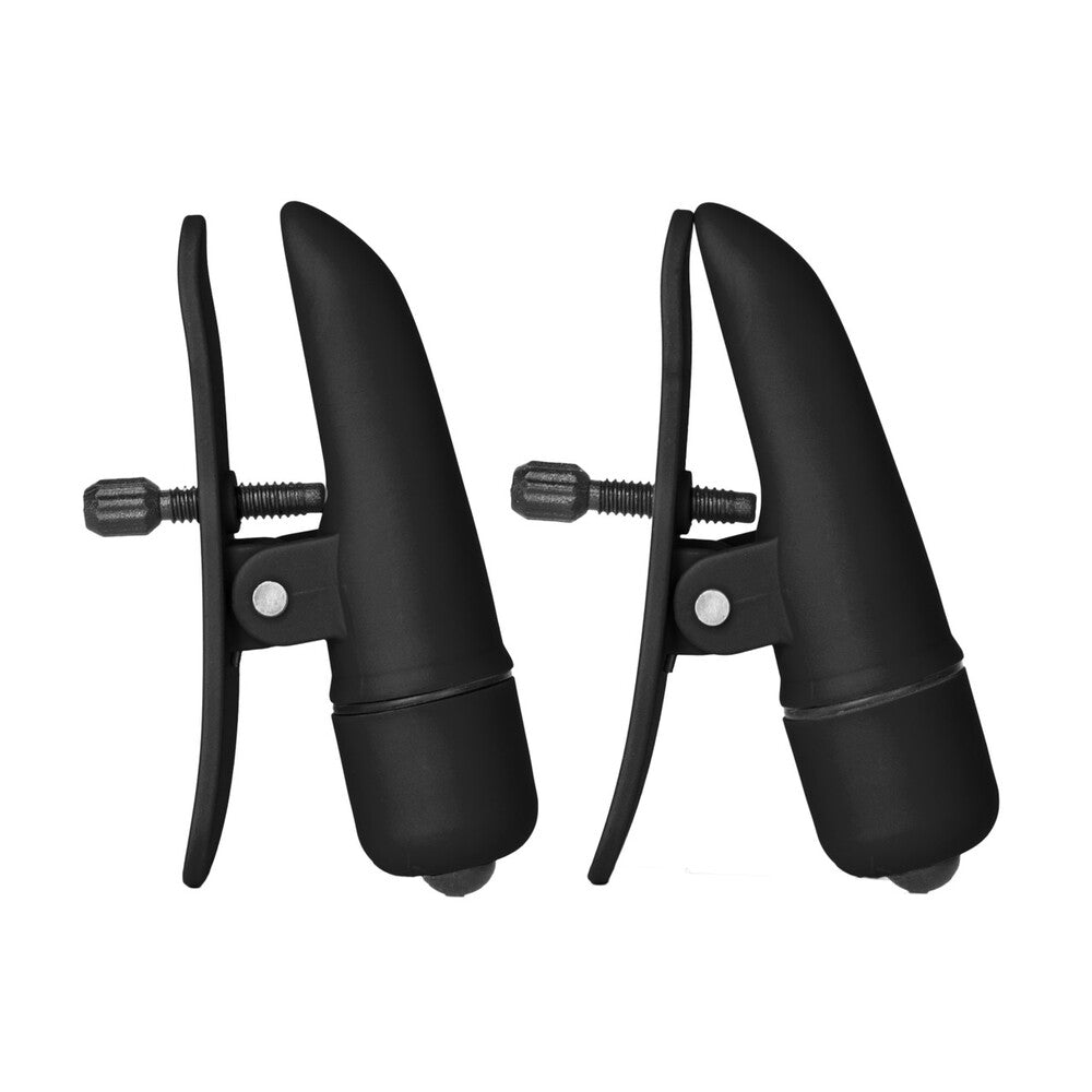 Vibrating Black Nipplettes Nipple Clamps For Pleasure > Sex Toys > Nipple Clamps - Tophatter Daily Deals