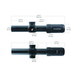 VECTOR OPTICS - S6 RIFLE SCOPE 1-6X24 SFP LPVO - Tophatter's Army Deals OPTICS & SCOPES - Tophatter Daily Deals