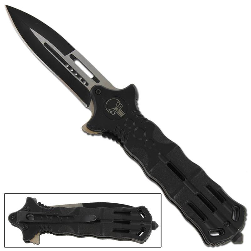 Vigilante Executioner Reborn Spring Assist Knife - TOPHATTER'S ARMORY DEALS Collectible Weapons - Tophatter Daily Deals