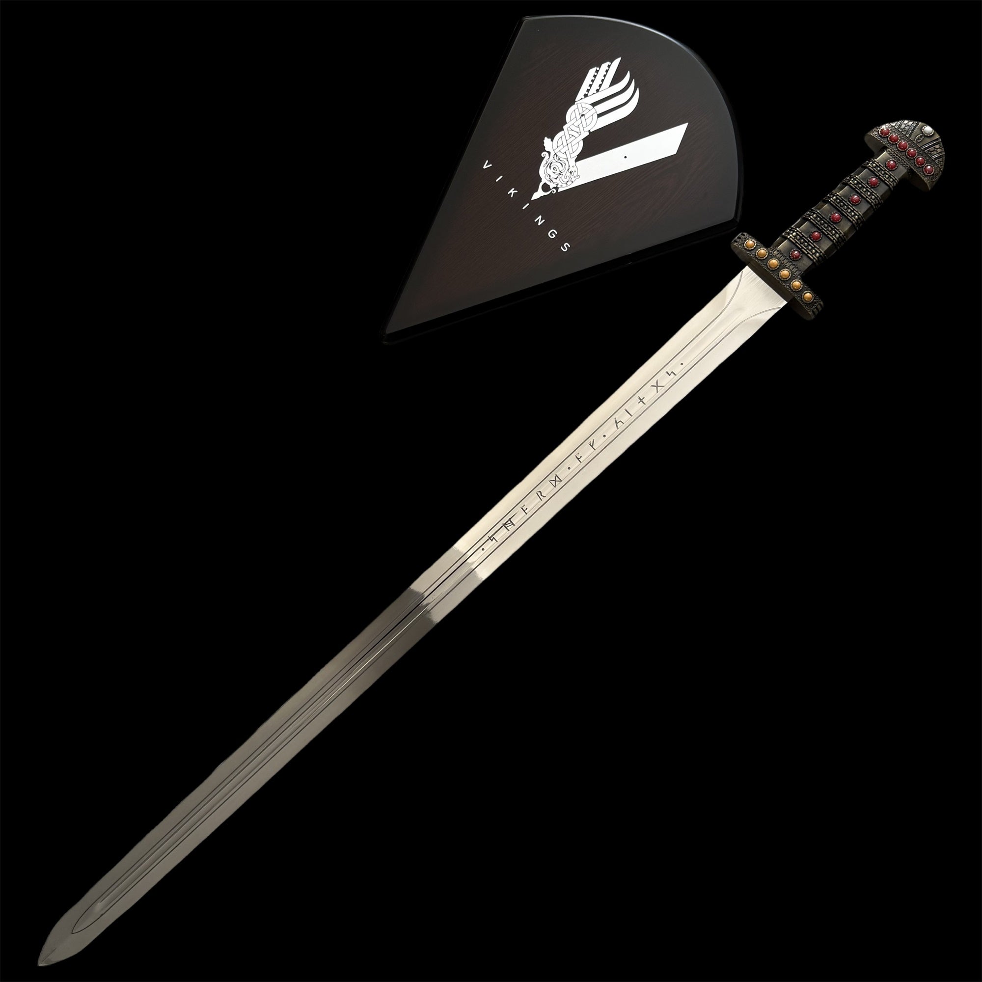 Viking Sword of Ragnar Lothbrok Life-size Metal Replica - Tophatter Daily Deals