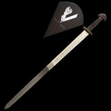 Viking Sword of Ragnar Lothbrok Life-size Metal Replica - Tophatter Daily Deals