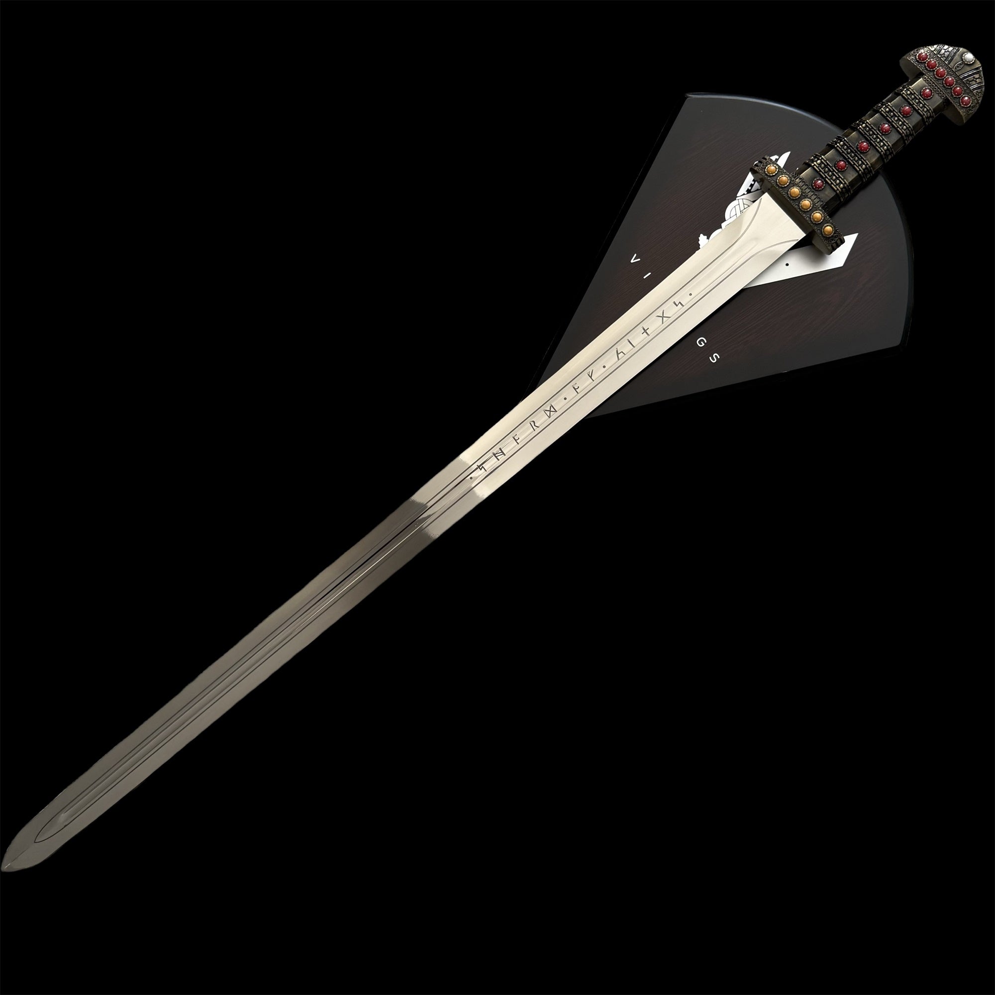 Viking Sword of Ragnar Lothbrok Life-size Metal Replica - Tophatter Daily Deals