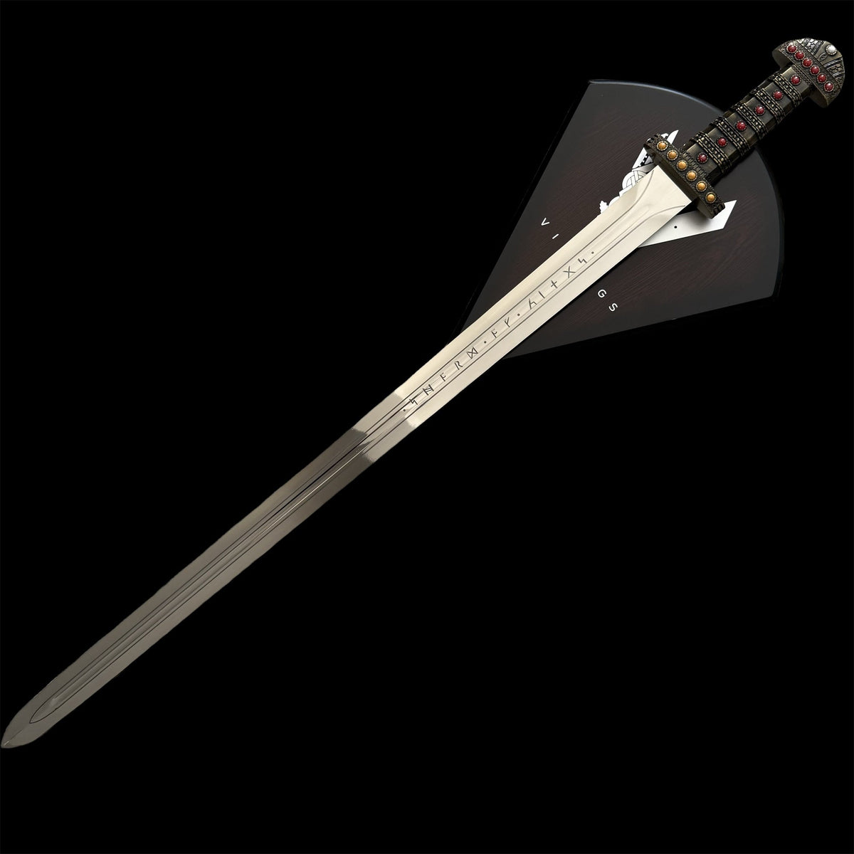 Viking Sword of Ragnar Lothbrok Life-size Metal Replica - Tophatter Daily Deals