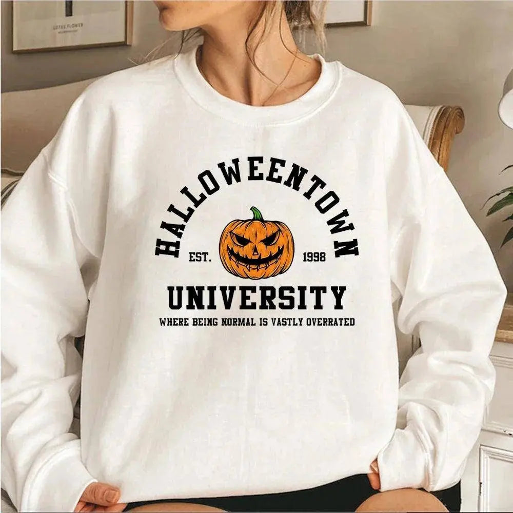 Vintage Halloweentown Sweatshirt Halloweentown Est 1998 Pullover Funny Other - Tophatter Daily Deals