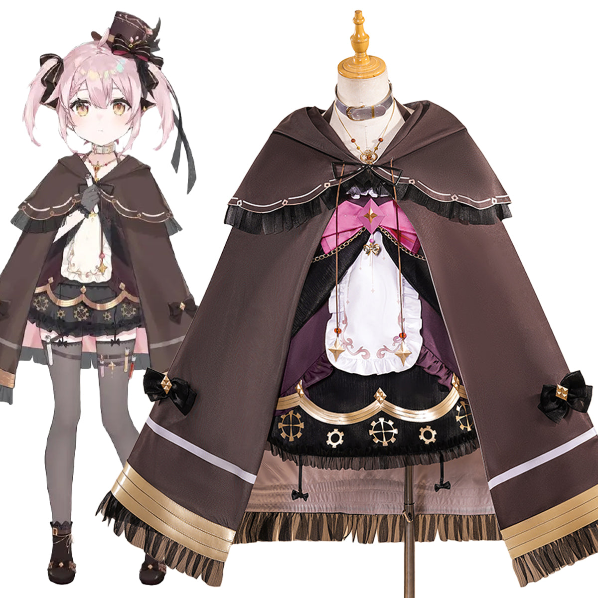 Virtual YouTuber Ace Taffy B Cosplay Costume Costume - Tophatter Daily Deals