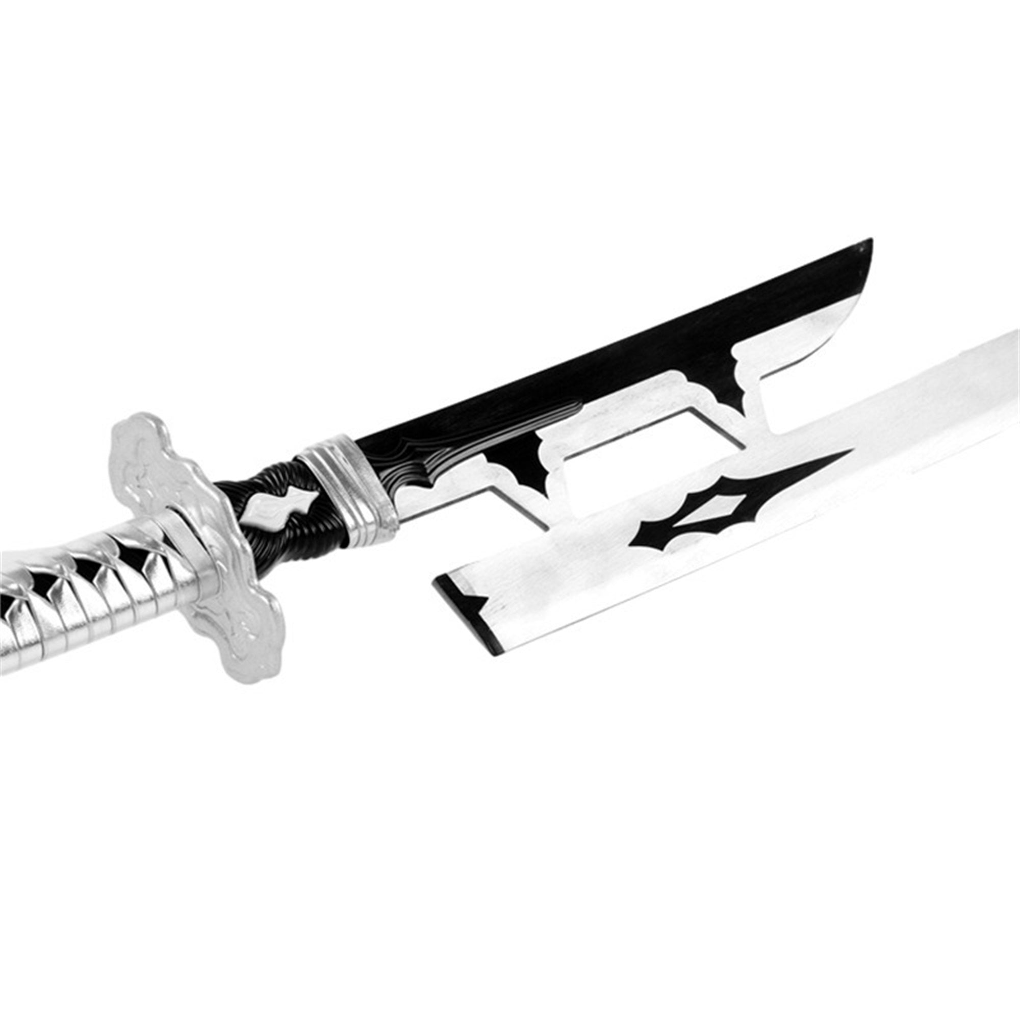 Virtuous Treaty White Katana Life-size Metal Replica - Tophatter Daily Deals
