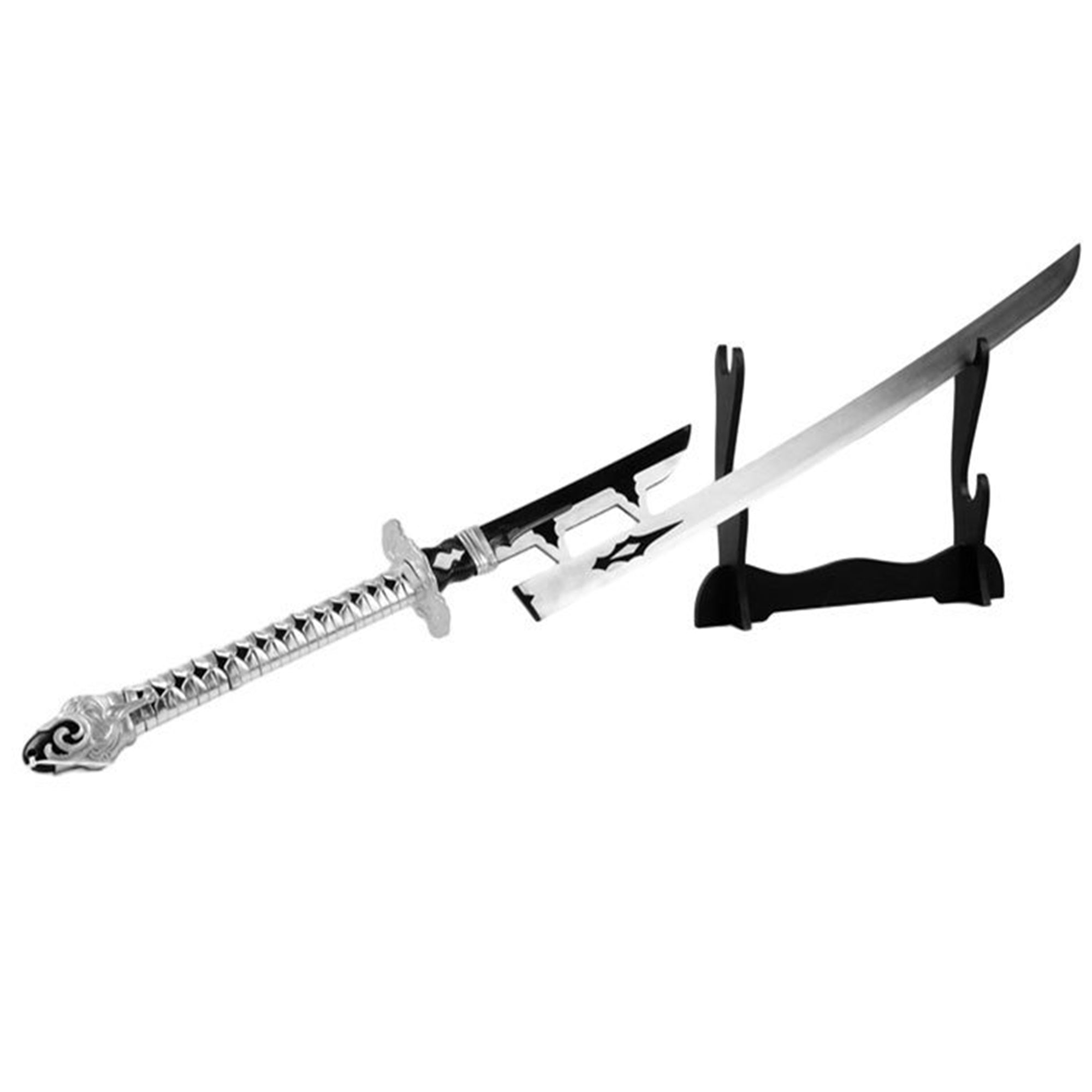 Virtuous Treaty White Katana Life-size Metal Replica USA Stock Virtuous Treaty Katana - Tophatter Daily Deals