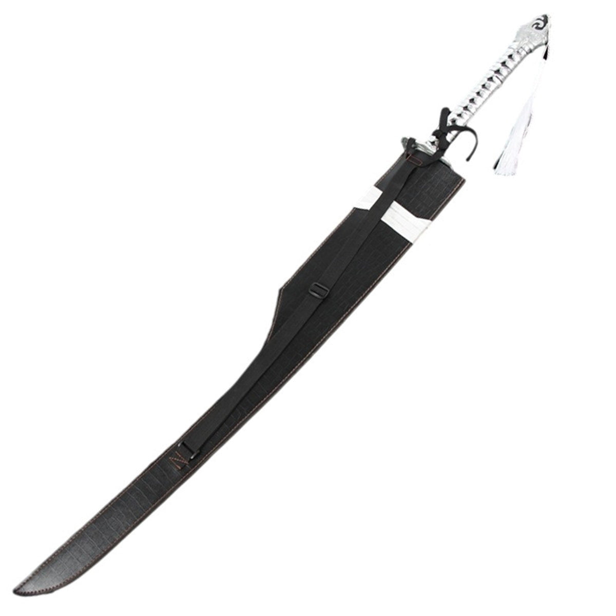 Virtuous Treaty White Katana Life-size Metal Replica - Tophatter Daily Deals