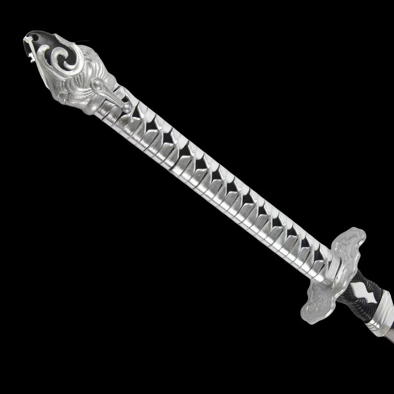 Virtuous Treaty White Katana Life-size Metal Replica USA Stock - Tophatter Daily Deals