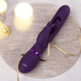 Vive Mika Flapping Tongue Rabbit Vibrator Deep Purple > Vibrators > Ladies > Rabbit - Tophatter Daily Deals