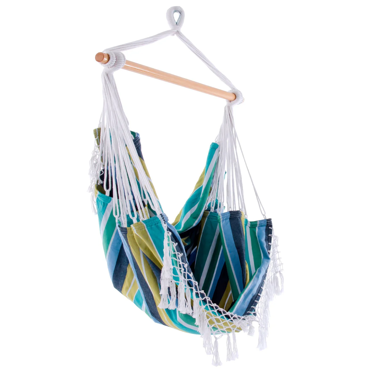 Vivere Brazilian Hammock Chairs Cayo Reef 250lb Outdoor Equipment - Tophatter Daily Deals