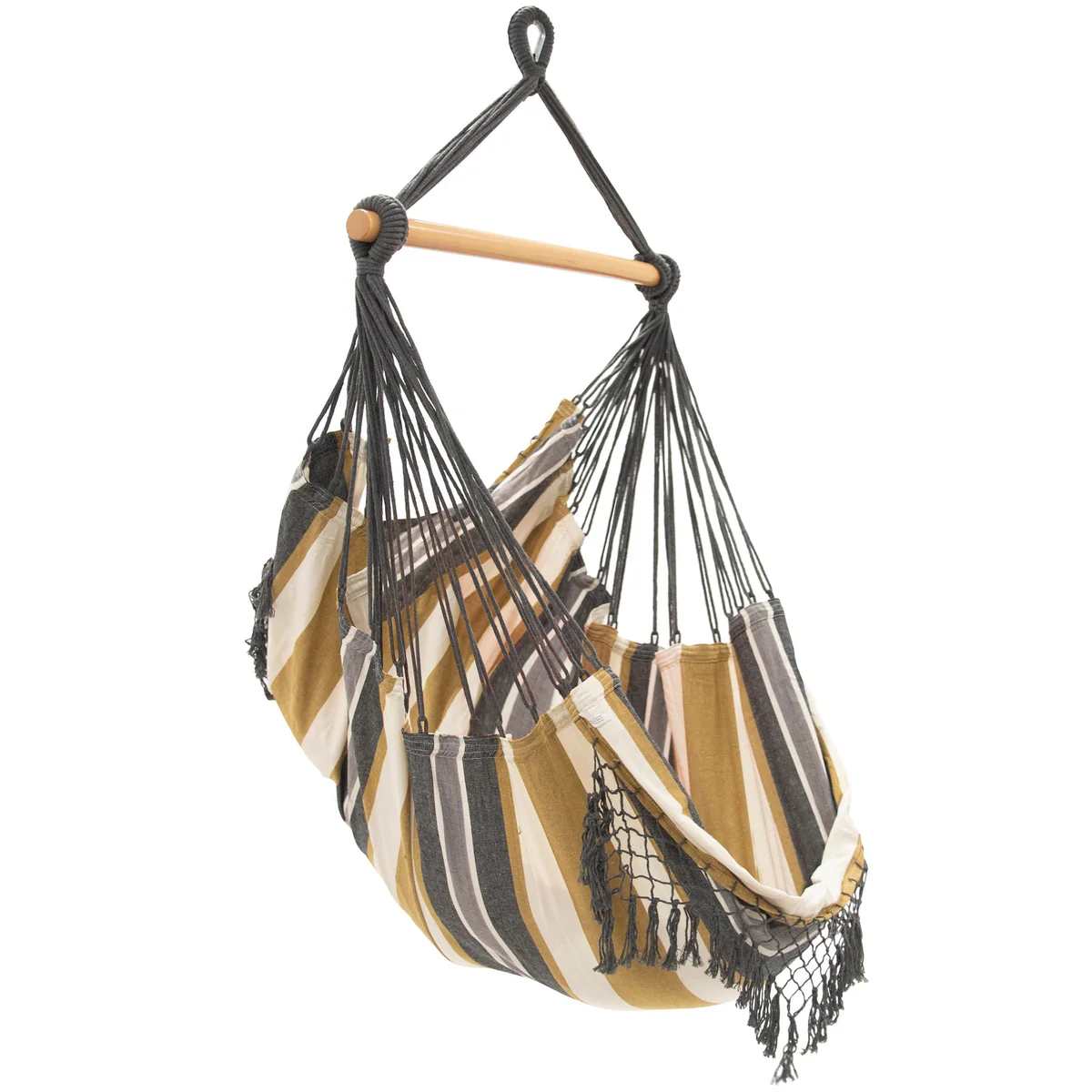 Vivere Brazilian Hammock Chairs Desert Moon 250lb Outdoor Equipment - Tophatter Daily Deals
