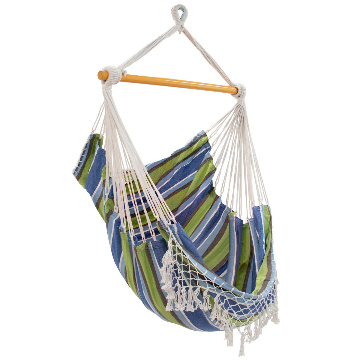 Vivere Brazilian Hammock Chairs Oasis 250lb Outdoor Equipment - Tophatter Daily Deals