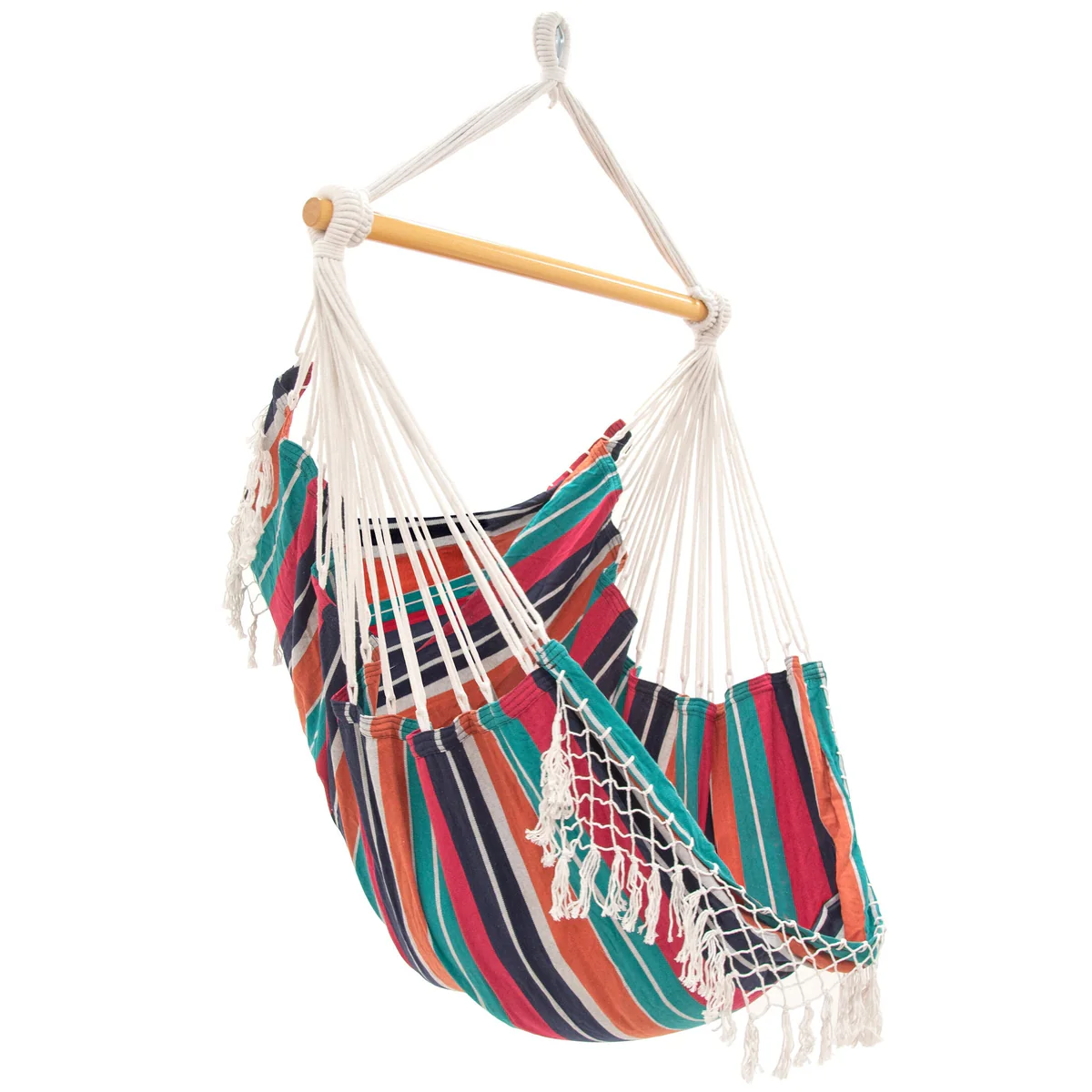 Vivere Brazilian Hammock Chairs Plumeria 250lb Outdoor Equipment - Tophatter Daily Deals