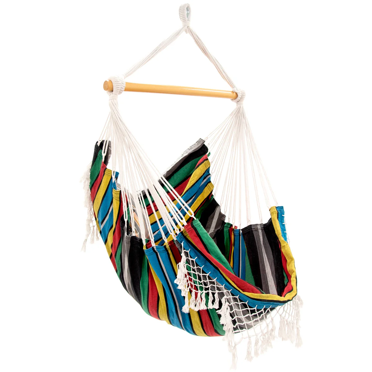 Vivere Brazilian Hammock Chairs Rio Night 250lb Outdoor Equipment - Tophatter Daily Deals