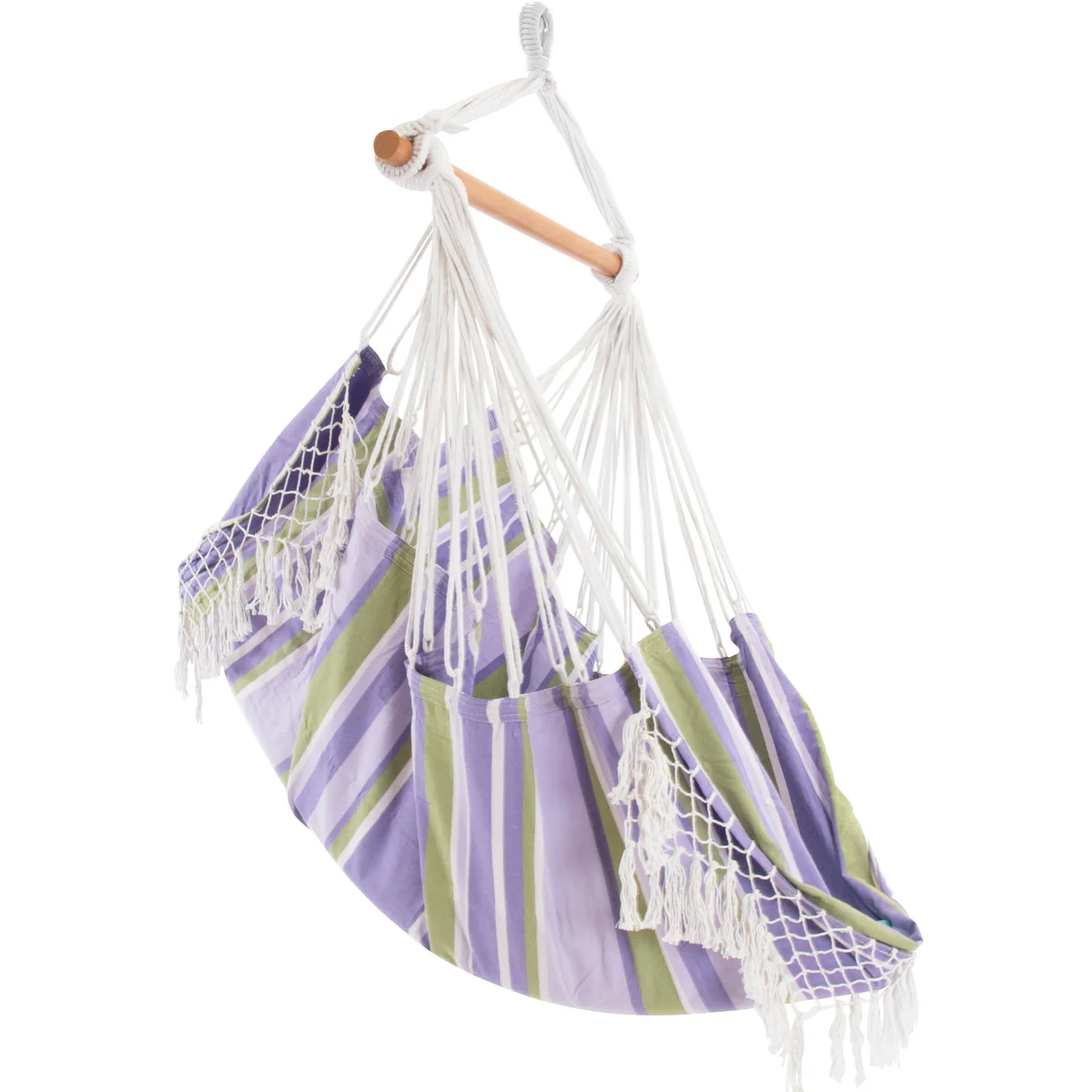 Vivere Brazilian Hammock Chairs Tranquility 250lb Outdoor Equipment - Tophatter Daily Deals
