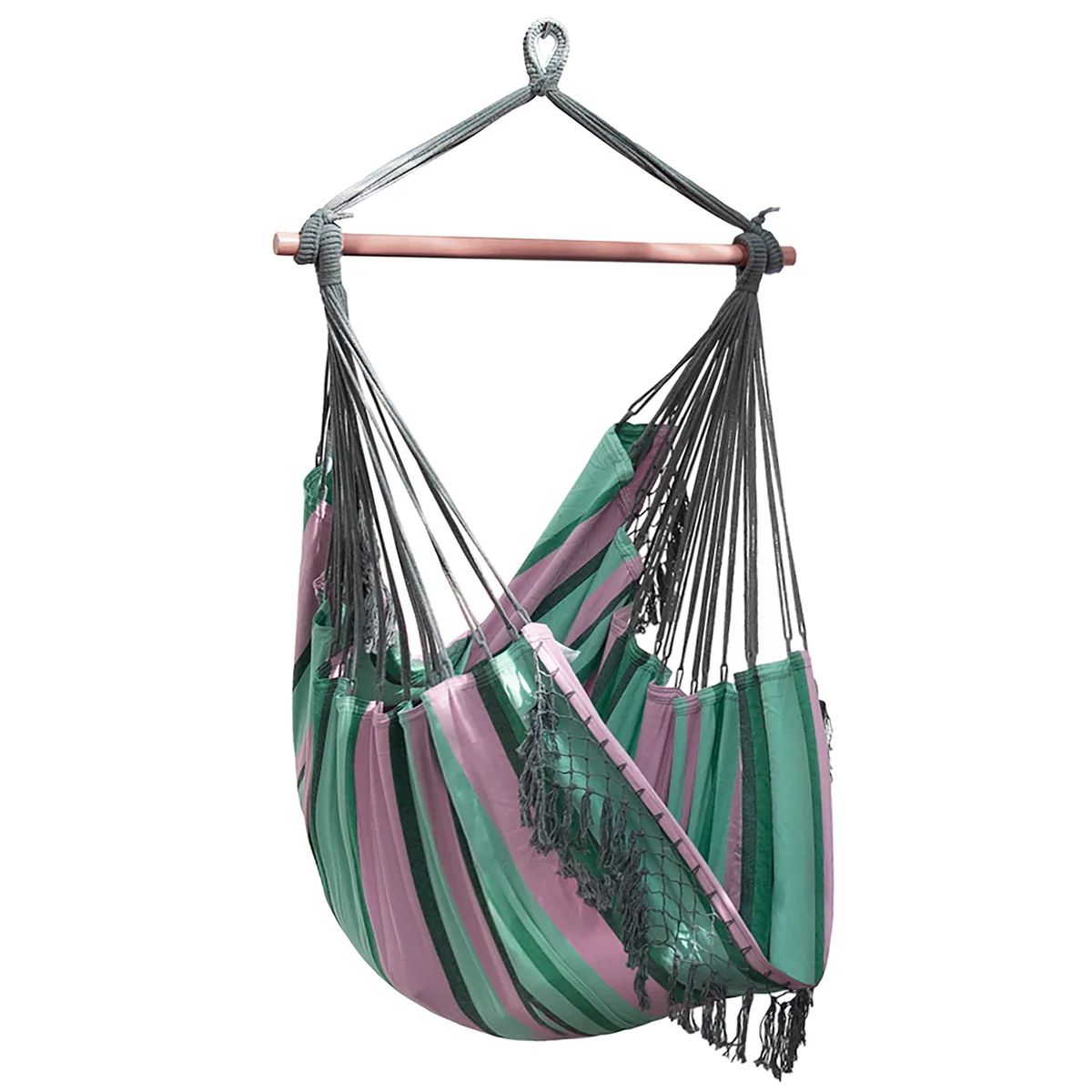 Vivere Brazilian Hammock Chairs Watermelon 250lb Outdoor Equipment - Tophatter Daily Deals