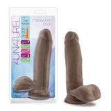 Blush Novelties Au Naturel Sensa Feel (Chocolate) – 7 Inch Dildo > Dildos > Realistic Dildos - Tophatter Daily Deals
