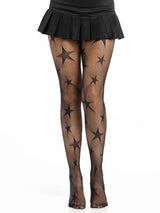 Star Net Tights – Nylon Spandex Tights > Clothes > Hosiery > Pantyhose & Tights - Tophatter Daily Deals