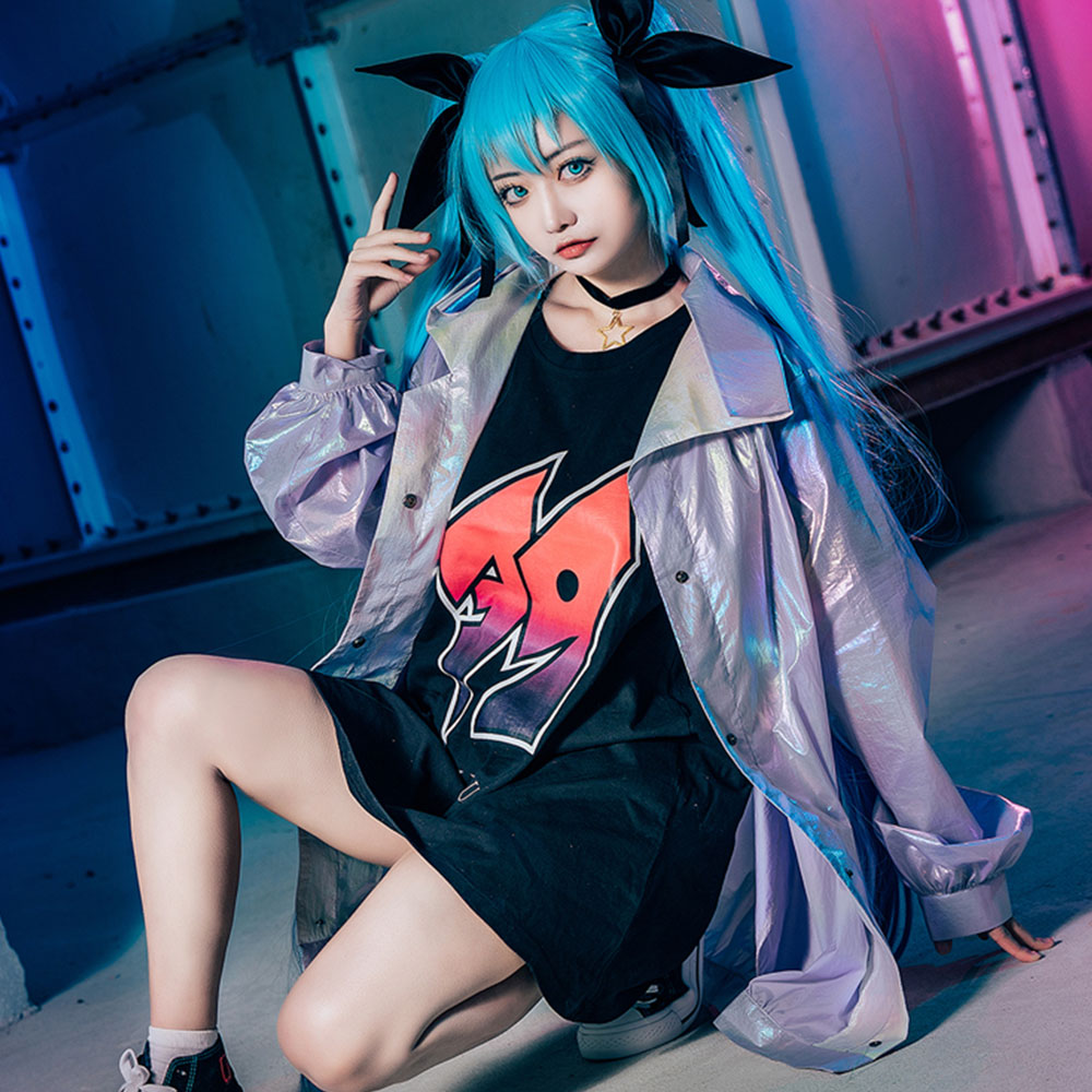 2020 Vocal Idol 39 Virtual Girl POP Punk Uniforms Cosplay Costume Costume - Tophatter Daily Deals