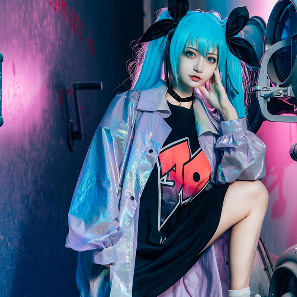 2020 Vocal Idol 39 Virtual Girl POP Punk Uniforms Cosplay Costume Costume - Tophatter Daily Deals