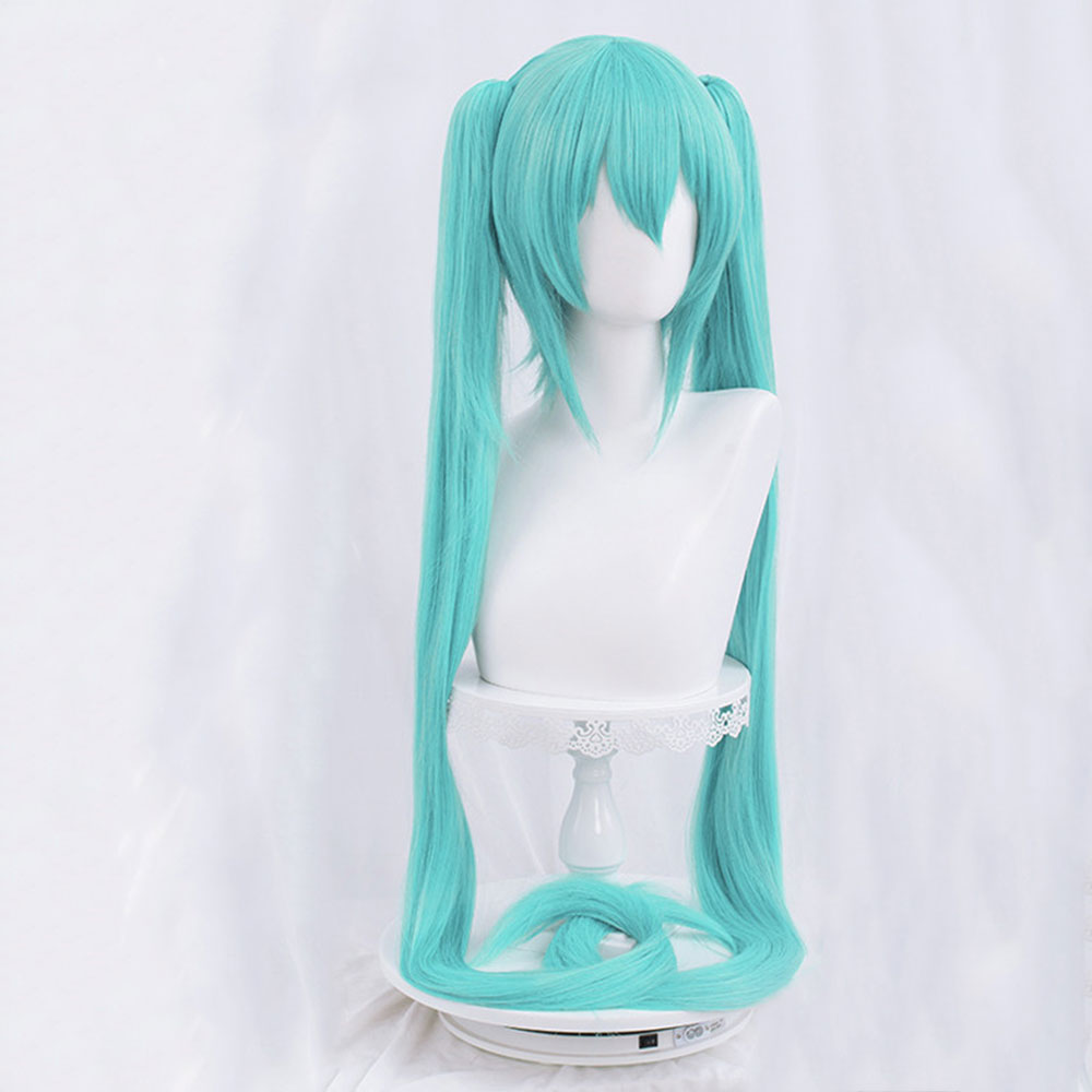 39 Culture 2020 World and Fes Vocal Idol Blue Green Cosplay Wig Wig - Tophatter Daily Deals