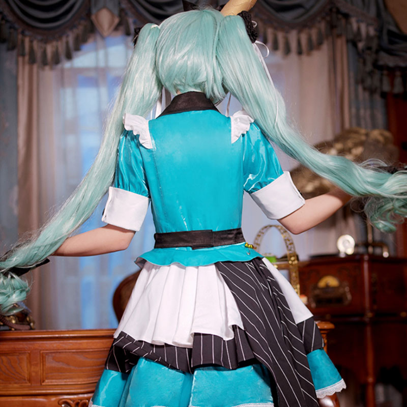 Vocal Idol Alice Virtual Girl Loita Blue Dress Cosplay Costume - Tophatter Daily Deals
