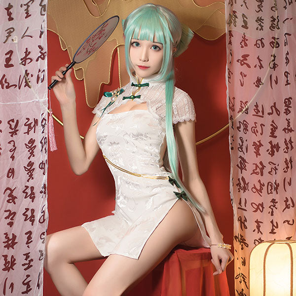 Vocal Idol Shaohua Cheongsam Halloween Cosplay Costume Costume - Tophatter Daily Deals