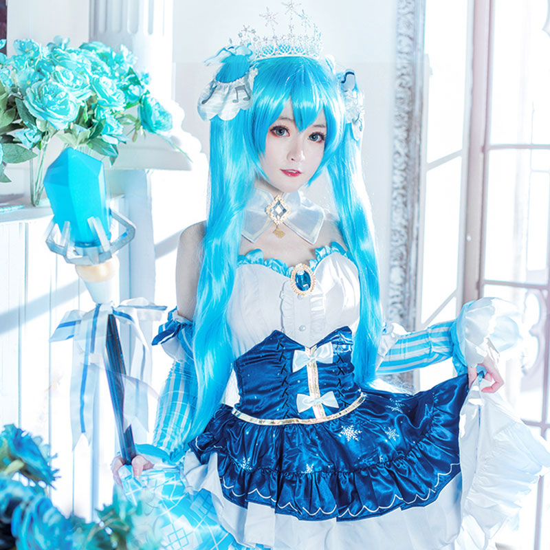 Vocal Idol Snow Virtual Girl 2019 Cosplay Costume - Tophatter Daily Deals