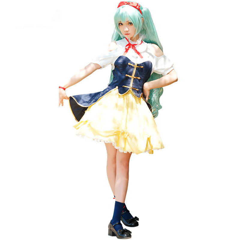 Vocal Idol Snow White Halloween Cosplay Costume - Tophatter Daily Deals