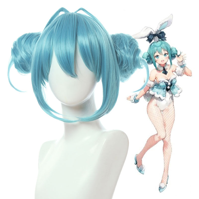 Vocal Idol White Bunny Girl White Rabbit Blue Cosplay Wig Wig - Tophatter Daily Deals