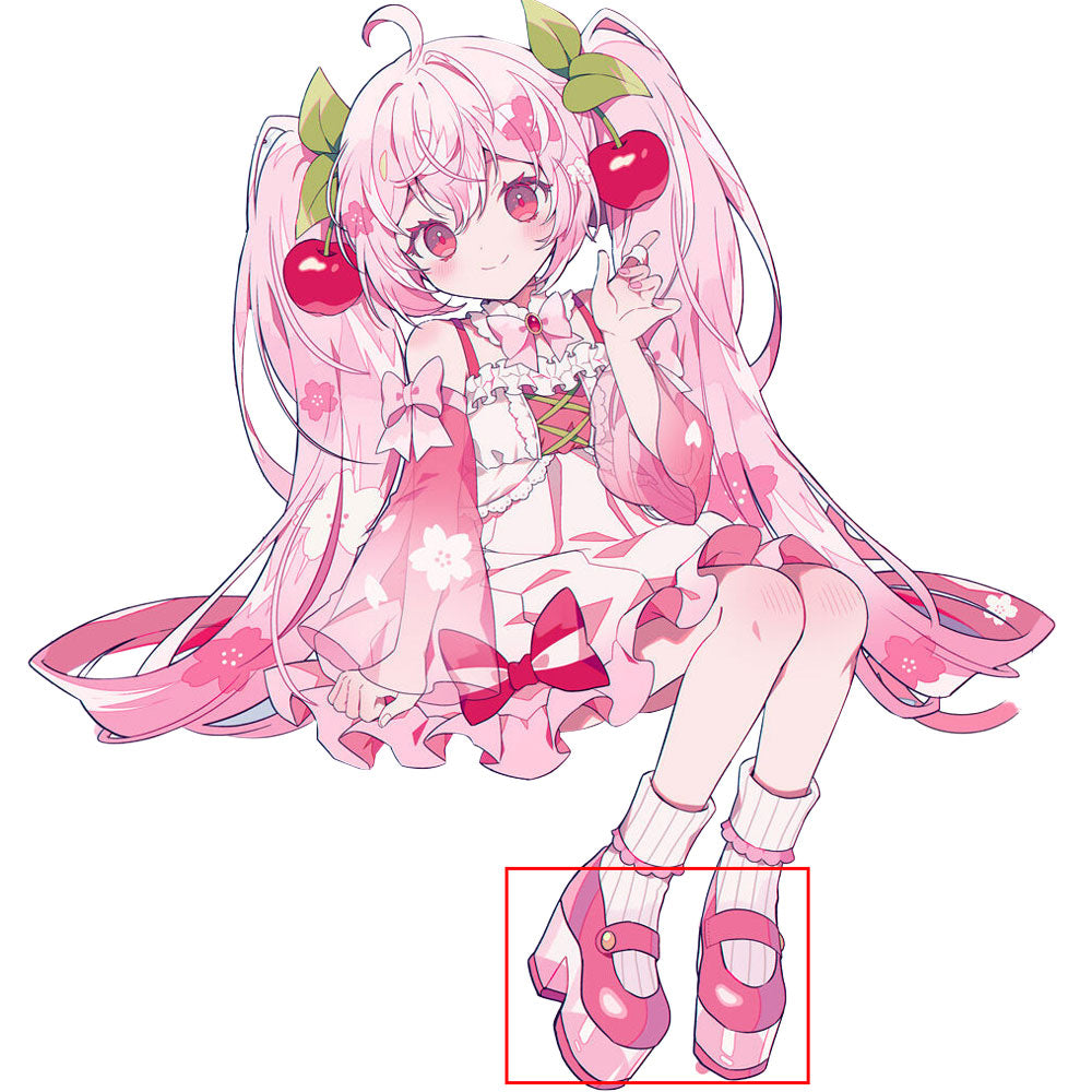 Vocal idol Sakura Virtual Girl 2025 Pink Cosplay Shoes Shoes/Boots - Tophatter Daily Deals