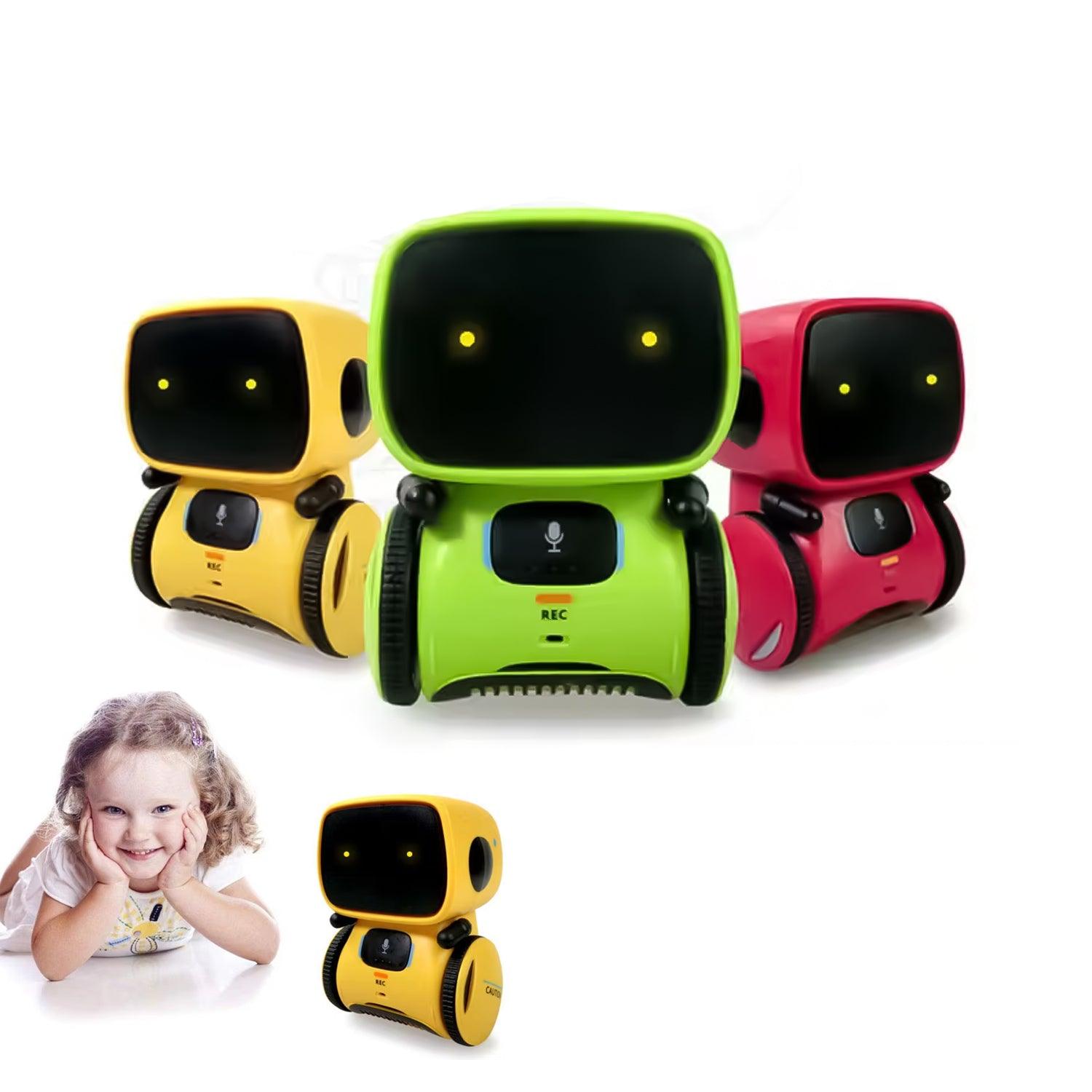 Voice Command Robot - Intelligent Voice Control Kids Robot Smart Action Dancing Gesture Sensor Toy Random Christmas Toys - Tophatter Daily Deals