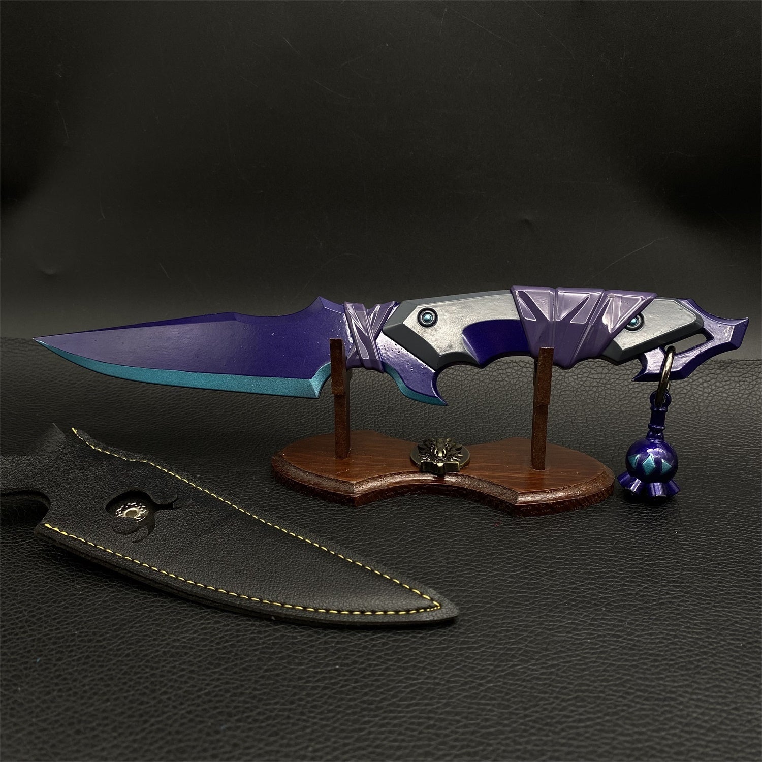 Val Game GO! Vol. 3 Dagger Metal Replica With Stand - Tophatter Daily Deals