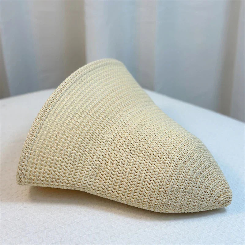Lightweight Women's Bucket Hat - Retro Straw, Summer - Tophatter Daily Deals