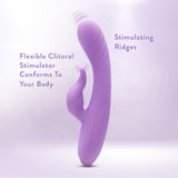 Blush Evelyn – Powerful Rabbit Vibrator with Dual Stimulation > Vibrators > Ladies > Rabbit - Tophatter Daily Deals