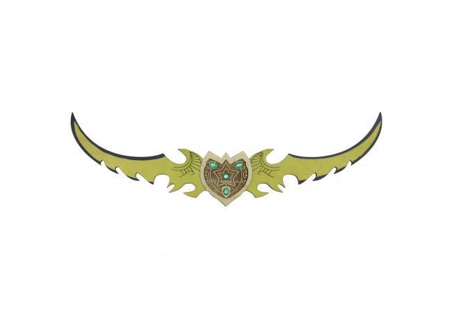 Twin Blade Demon Hunter Wooden War Sword swords - Tophatter Daily Deals